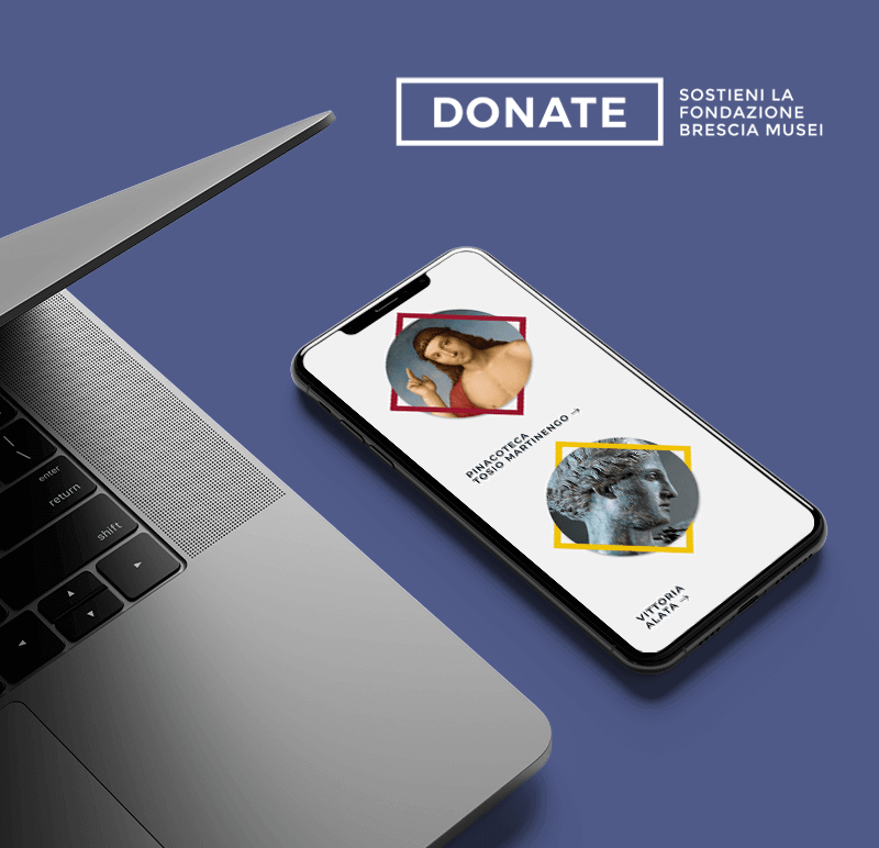 Progetto Donate website Uptoart