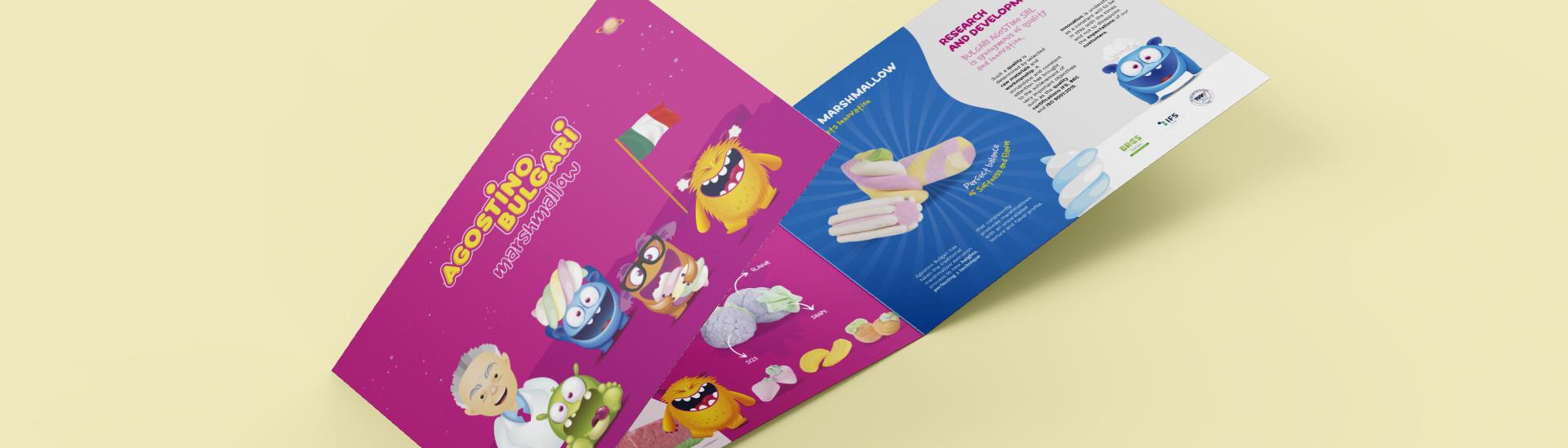 Brochure Bulgari Agostino- azienda produttrice marshmallow